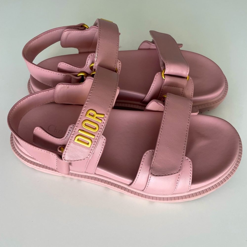 Dior sandals, blush color size 41